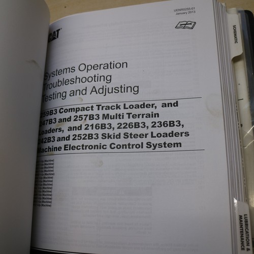CAT 216B3 226B3 236B3 242B3 252B3 247B3 257B3 259B3 Loader Shop Service Manual - Picture 13 of 22