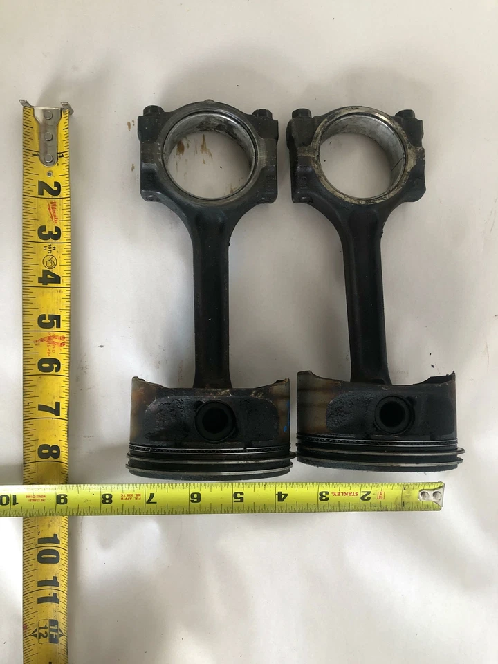 2002 - 2007 SATURN VUE Engine Piston Ring & Connecting Rod Assembly 2pcs OEM - Image 4 of 4