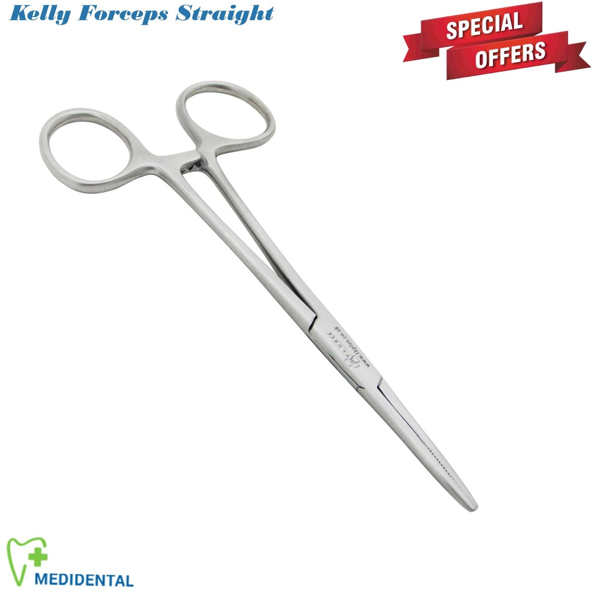 MEDSPO Surgical Hemostatic Artery Clamps – Kelly, Mosquito, Pean Locking Forceps (CE)