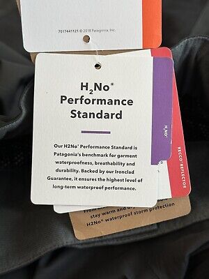 Patagonia Snowshot Pants H2No Recco Men's XXL Black Patagonia Snowshot Pants H2No Recco Men's XXL Black