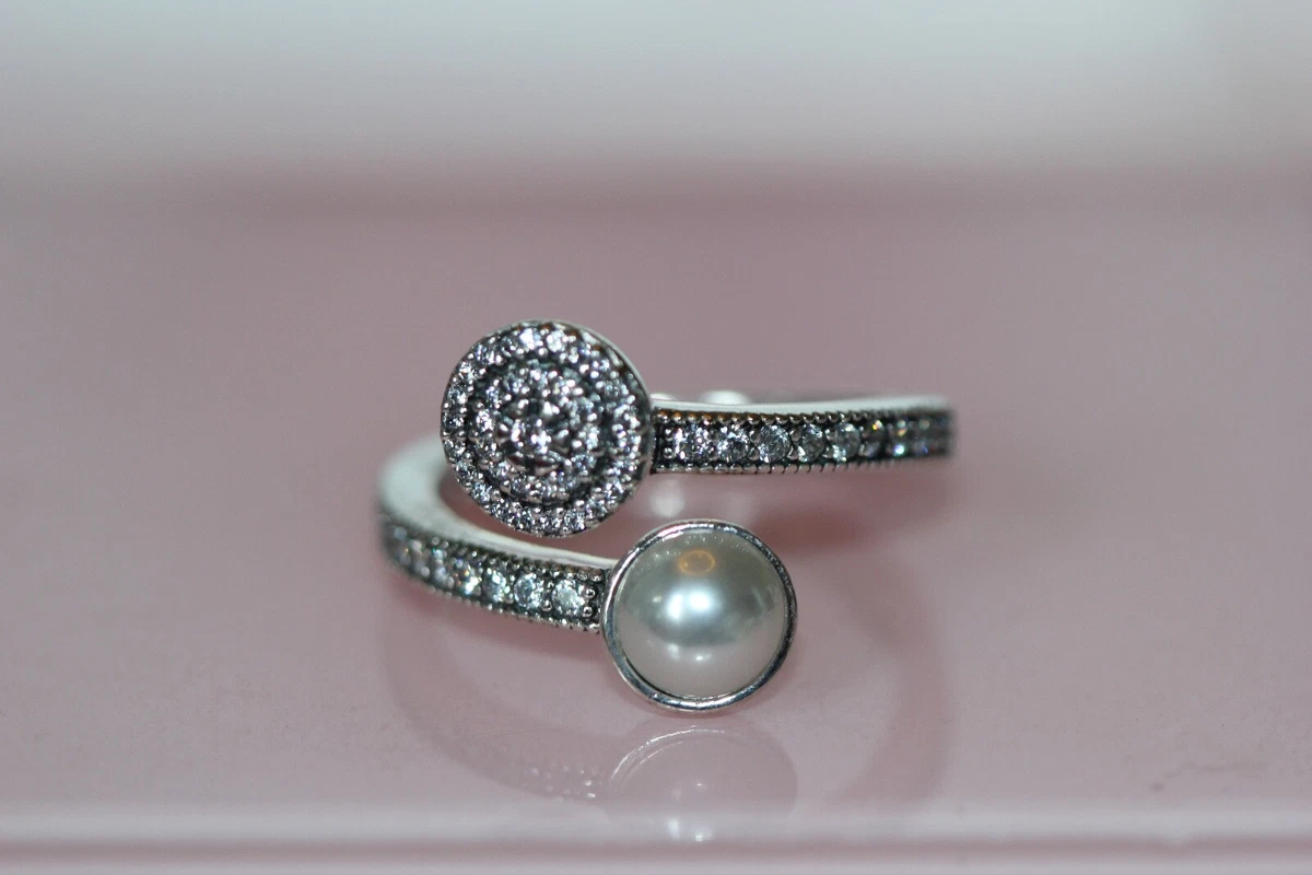 NEW PANDORA LUMINOUS GLOW RING 191044CZ CHOOSE SIZE Anti tarnish