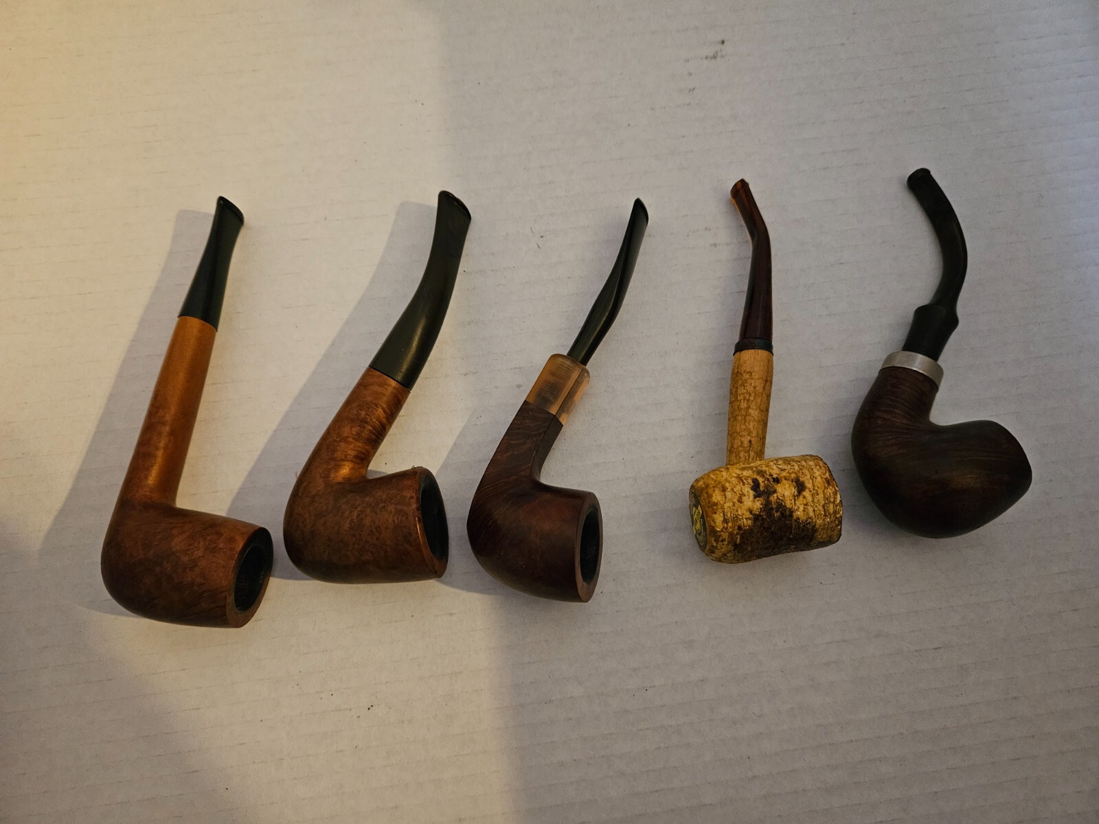 Lot of 5 Vintage Smoking Pipes eBay