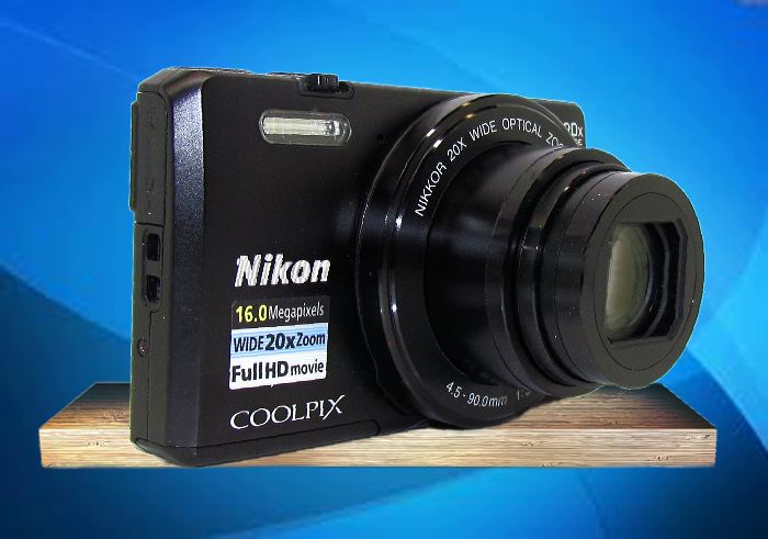 Nikon S7000 Digital Camera-Built in GPS & WiFi -ALL PARTS MECHANICALLY ...