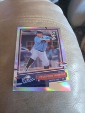 2020 Donruss Optic The Rookies Silver Prizm Yoshitomo Tsutsugo RC # R-10 Rookie