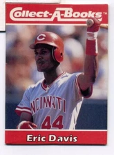 1990 Collect A Books Eric Davis Cincinnati Reds Mlb Baseball Card
