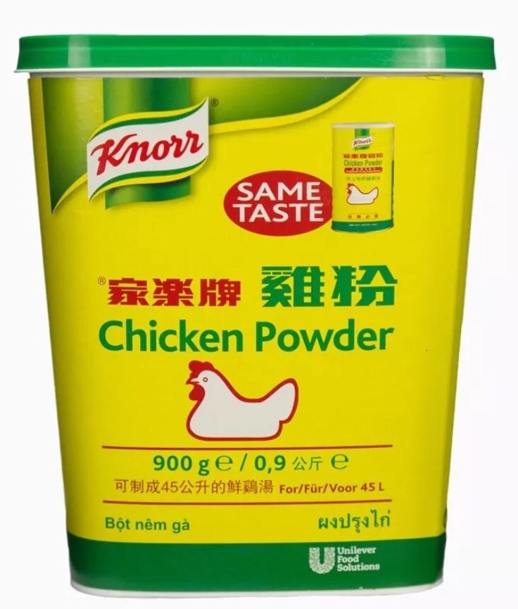 900g Knorr Hühnerpulver für Suppen Saucen Marinaden Pommes Rühren Stock Brühe Futter