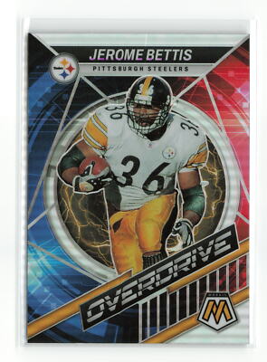 JEROME BETTIS #OS-7 2022 PANINI MOSAIC STEELERS OVERDRIVE SILVER