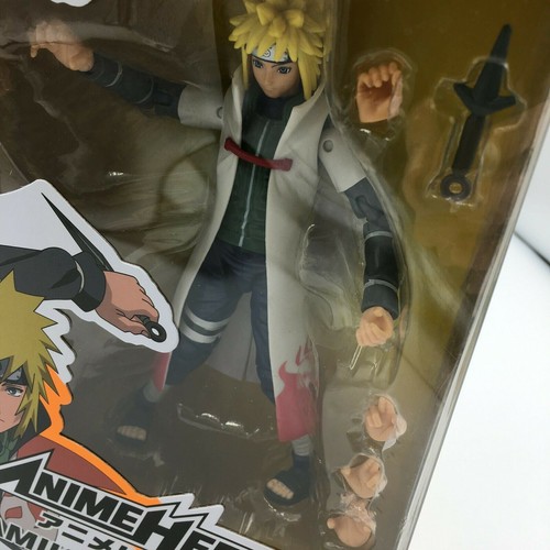 Naruto Shippuden Anime Heroes Series Namikaze Minato 6.5 inch Action Figure NWBD - Picture 8 of 12