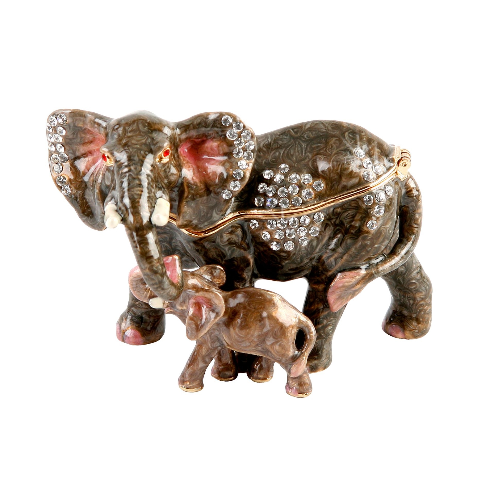 Treasured Trinket - Elephant and Calf