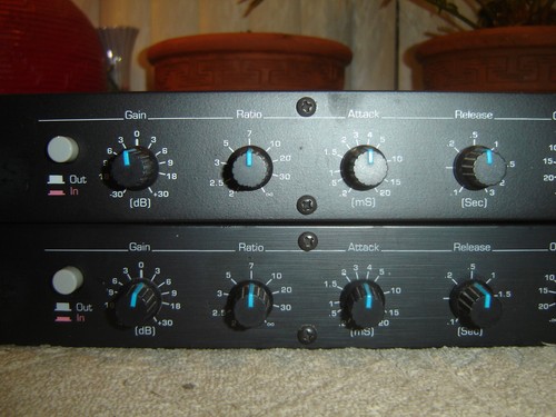 Ashly CL50E, Pair, 2 Units, Peak Detection Compressor Limiter, Vintage Rack - Picture 3 of 12