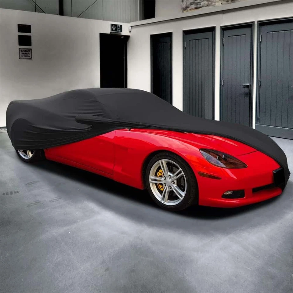 Full Car Cover Dust Scratch Proof Indoor Satin Stretch For Chrysler 300 300C M Foto 3 de 4