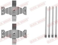 Quick Brake 109-1804 ZubehöRsatz, Scheibenbremsbelag FüR MERCEDES-BENZ