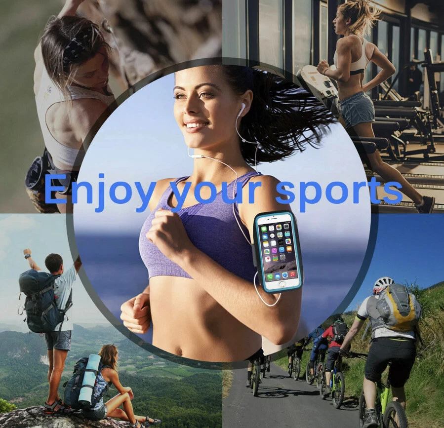 Water-Resistant Armband Sport GYM Running For iPhone 7 Plus UK SELLER Pink - Image 3 of 4