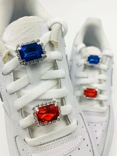 New Buckles / Shoe Clips / Lace Locks / Buckles Silver Diamonds Chick 1 Pc