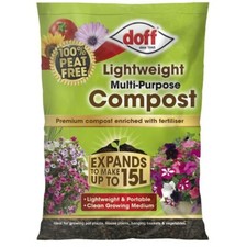 Lightweight Multi-purpose Compost Expands to 15ltr - Doff