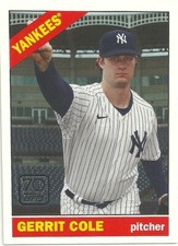  2021 TOPPS BASEBALL - GERRIT COLE - 70 YEARS OF TOPPS - #16 - NEW YORK YANKEES