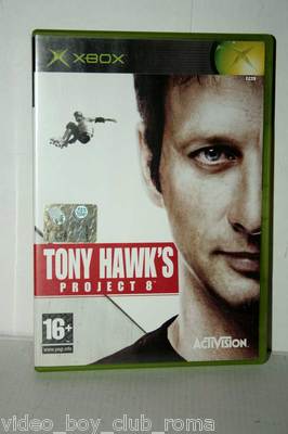 TONY HAWK'S PROJECT 8 GAME USED GREAT XBOX ENGLISH EDITION PAL FR1 37558