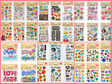 699 STICKER Lot DIY Planner All Themes Journaling HALLMARK Crafting Decorate