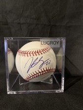 Jonathan Lucroy Autographed Baseball