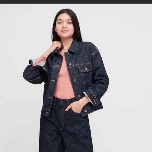 Uniqlo oversized denim jacket new Size 