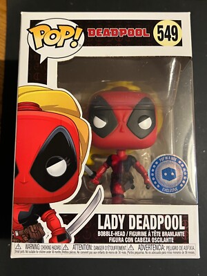 Funko Pop Rides Deadpool 549 Lady Deadpool Exclusive