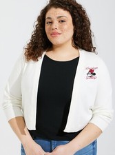 Torrid Disney Americana Minnie Mouse 3/4 Sleeve Shrug Sweater  Sz 2x 3x  NEW