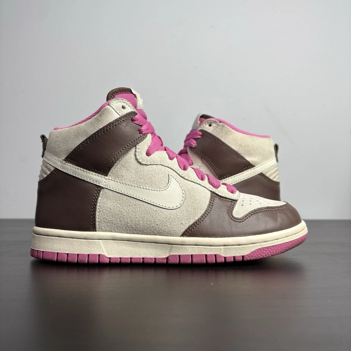 Nike Dunk High White Chocolate Pink W for sale | eBay