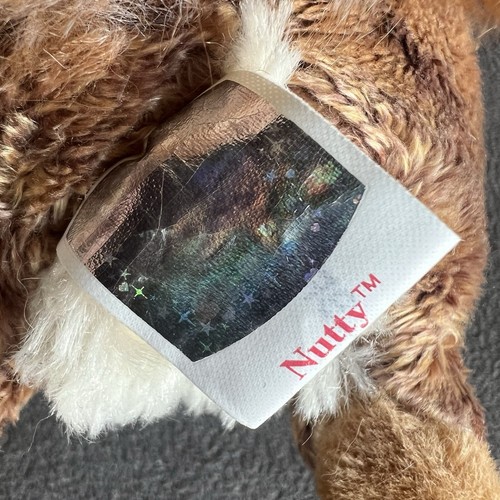 Ty Beanie Buddy "NUTTY" the Squirrel Stuffed Plush "RARE" 10 inch 2007 NWT - Picture 10 of 12