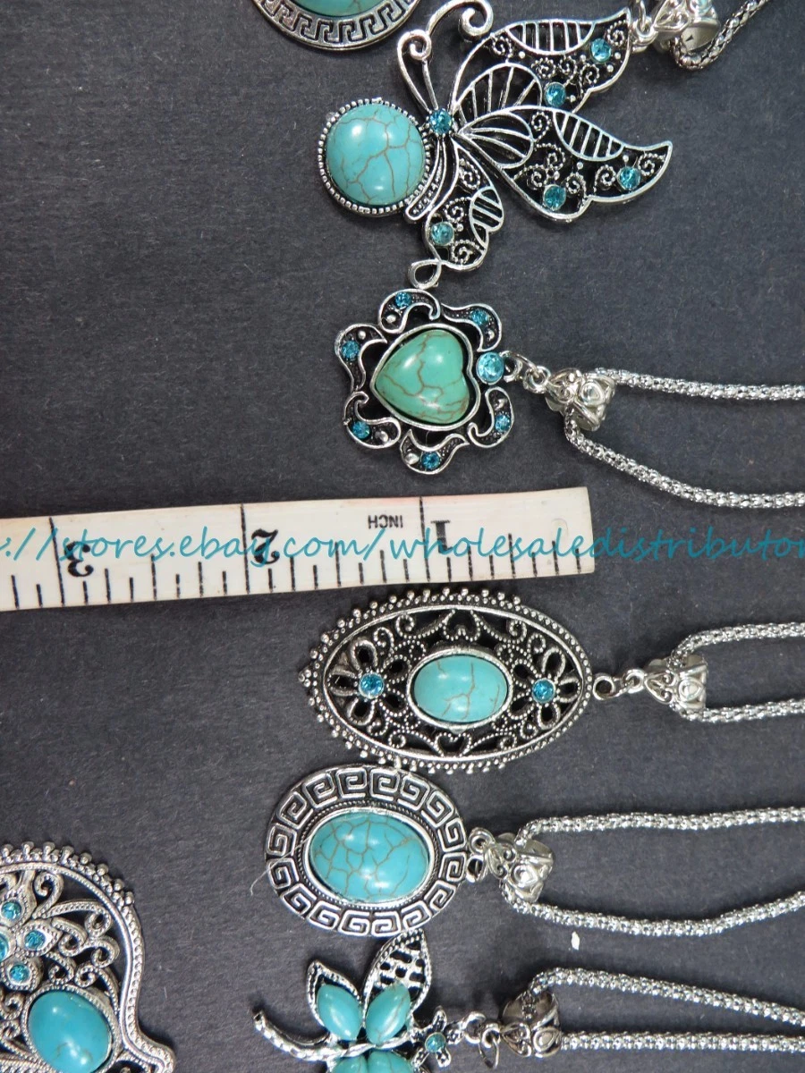 Turquoise 2024 jewelry necklaces