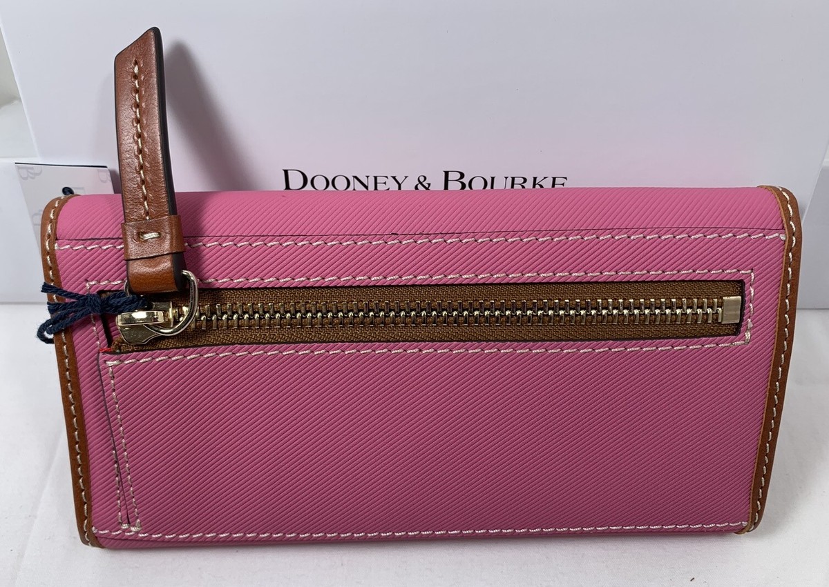 Dooney & Bourke Torino Continental Clutch Wallet Light Pink Color