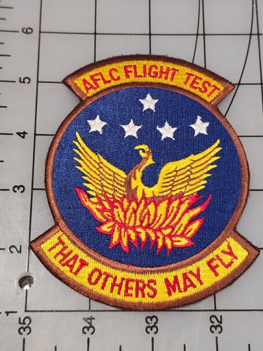 Patch test volo originale US Air Force USAF 2874 Test Squadron AFLC 3501 - Foto 2 di 3