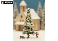 Albero di natale illuminato con Babbo Natale HO NH11912 - noch modellismo