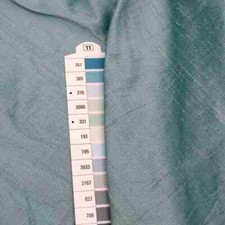100 Pure Silk Dupioni - Aqua Mist Blue