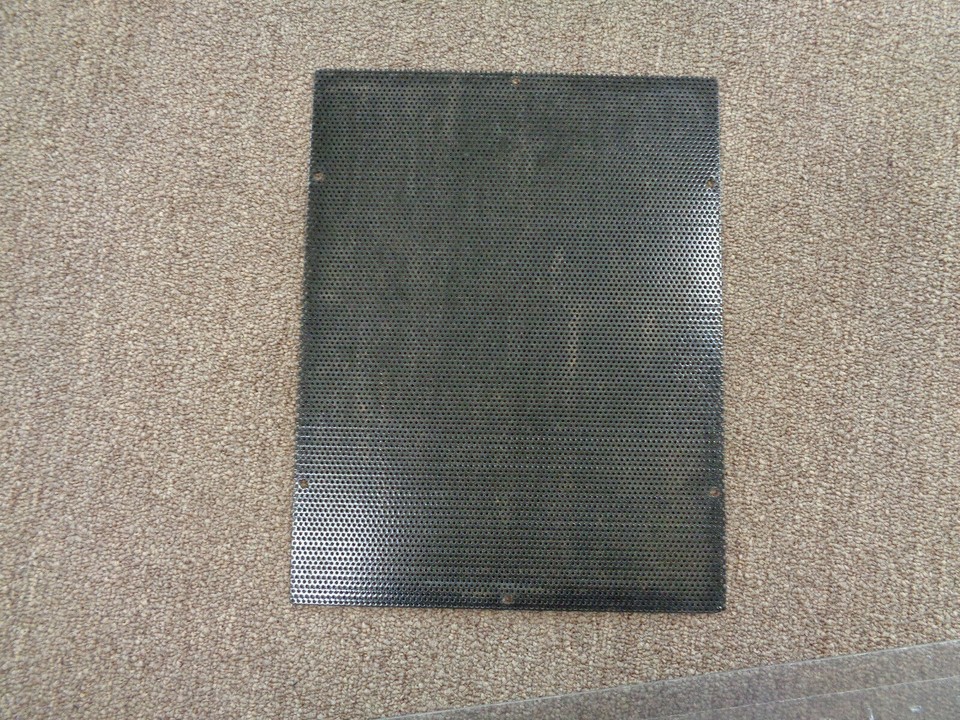 12 3/4 BY 10" metal mesh CART FURY wall hanger ARCADE video gAME PART z