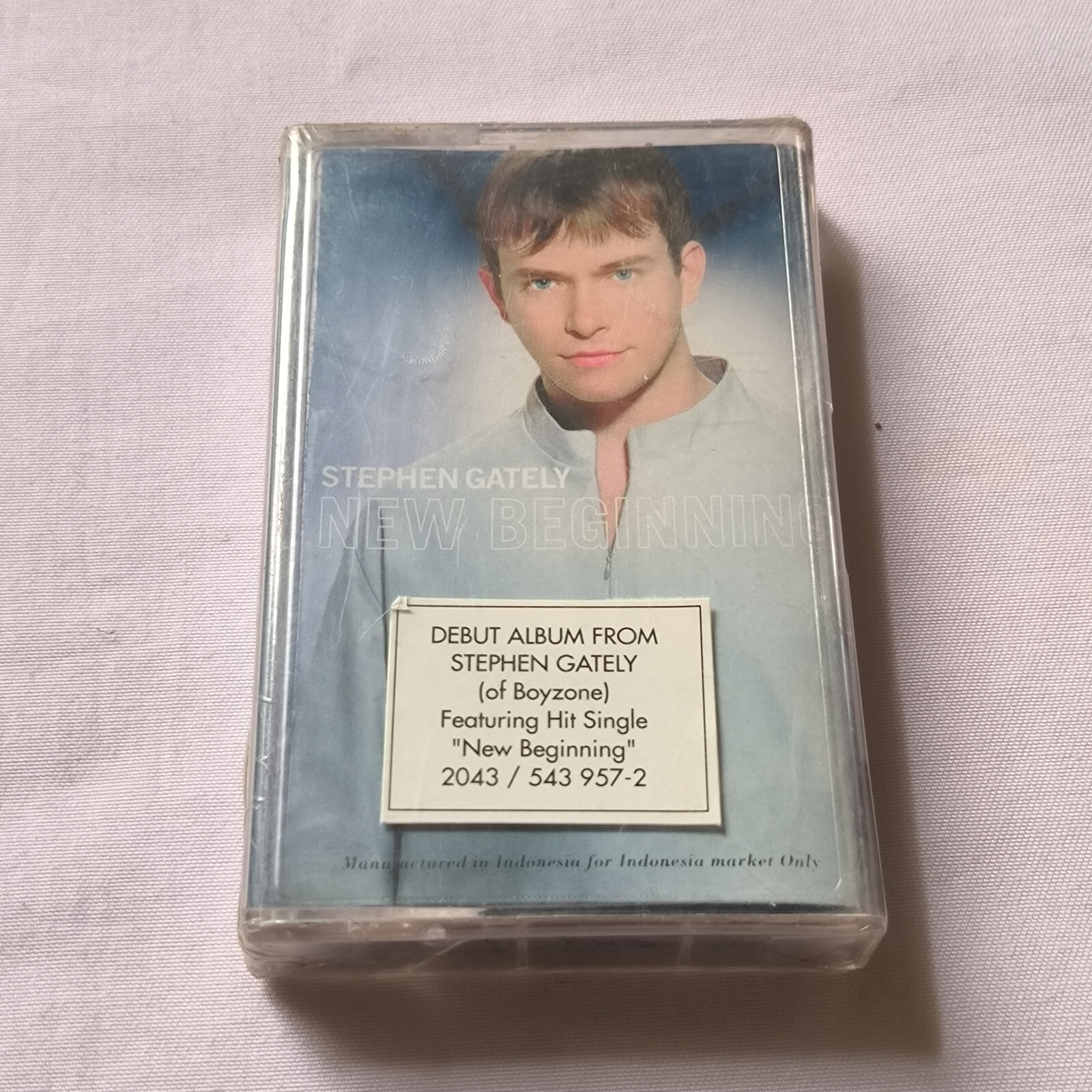 Stephen Gately Boyzone - New Beginning 2000 original indonesia tapes NEW