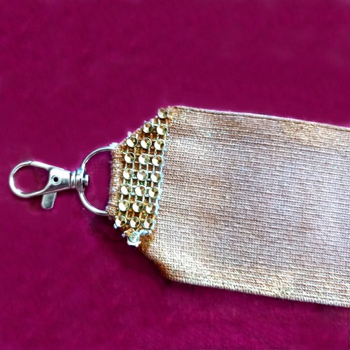 Cintura Donna Firmata Macramé Occasioni Speciali Oro Strass Cristalli Perle Rara - Picture 7 of 24