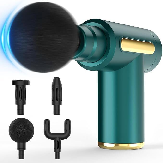 Deep Tissue Massage Gun with Percussion Therapy for Muscle Relaxation