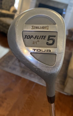 SPALDING TOP ドライバー 12° Rフレックス SPALDING TOP FLITE TOUR 5-WOOD 21 Degree Loft ⛳RH Steel Shaft