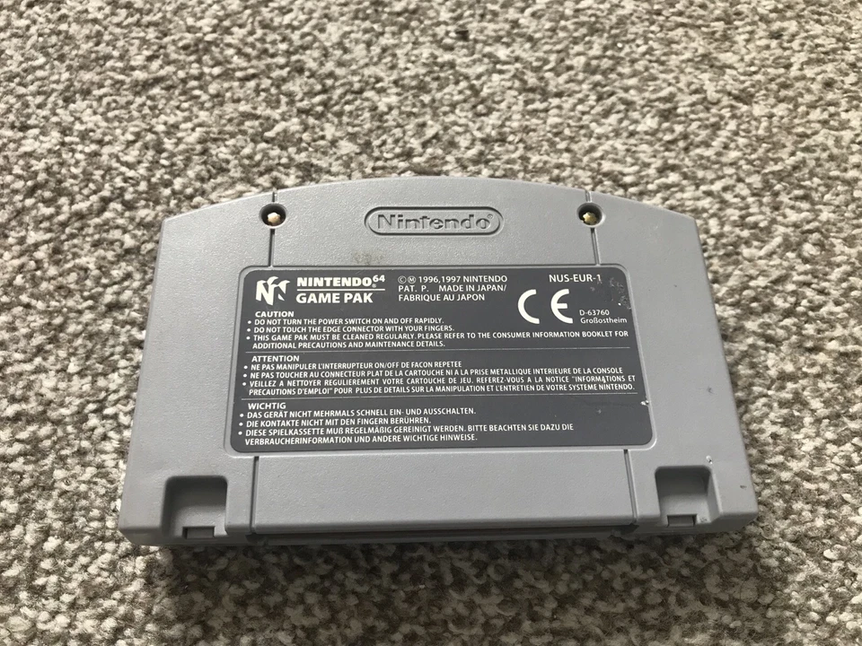 COMMAND & AND CONQUER NINTENDO 64 N64 GAME OFFICIAL EUR UK PAL *CART ONLY* - Image 3 of 3