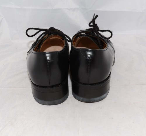 SANDERS Gibson 5151B Military Parade Shoes Black Leather Ladies UK5 EU38 - Picture 5 of 9