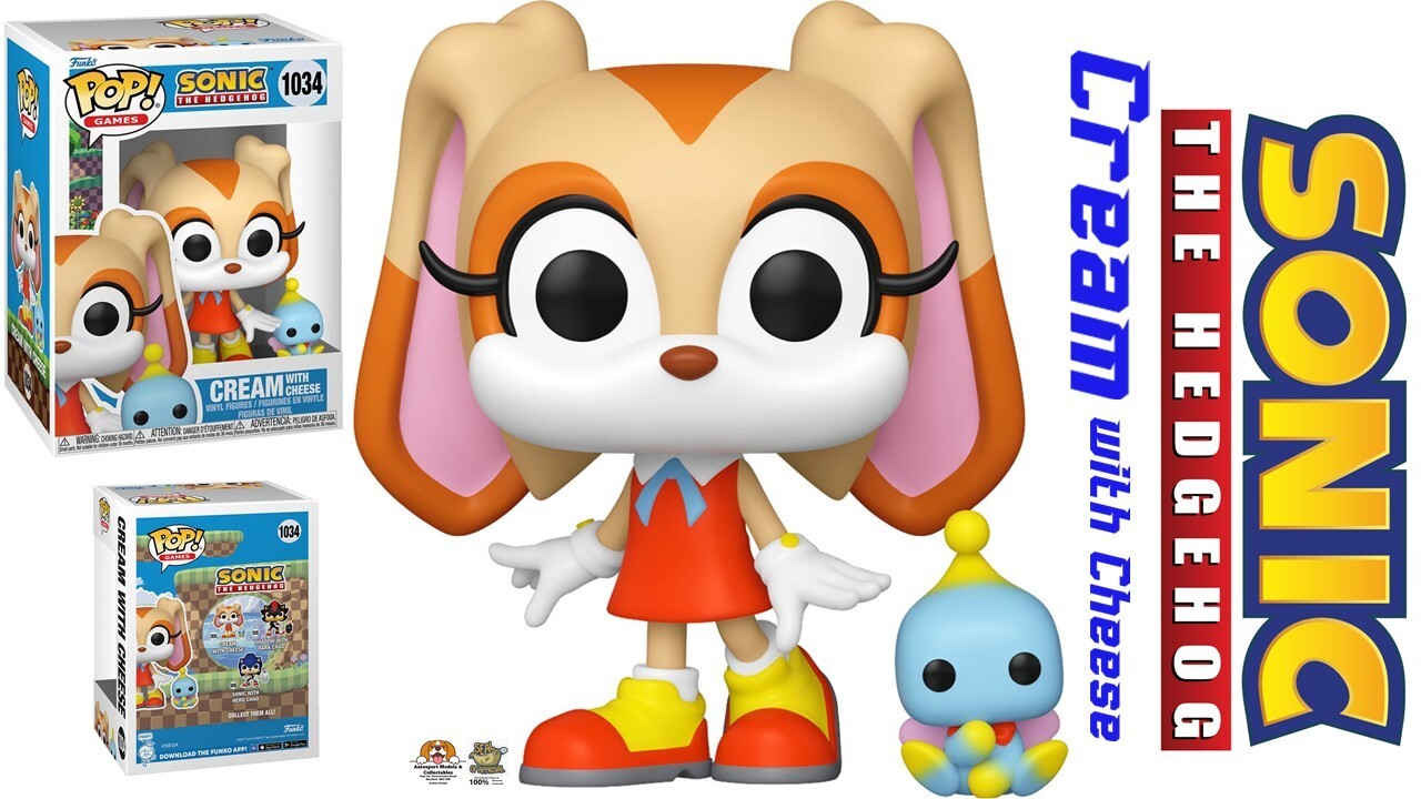 Sonic the Hedgehog ~ Cream with Cheese vinyl figure by Funko Pop! No.1034