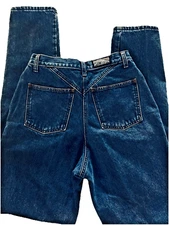 VTG Rocky Mountain  Jeans Womens Sz 11/L34 Western Rockies High Rise Flat Front