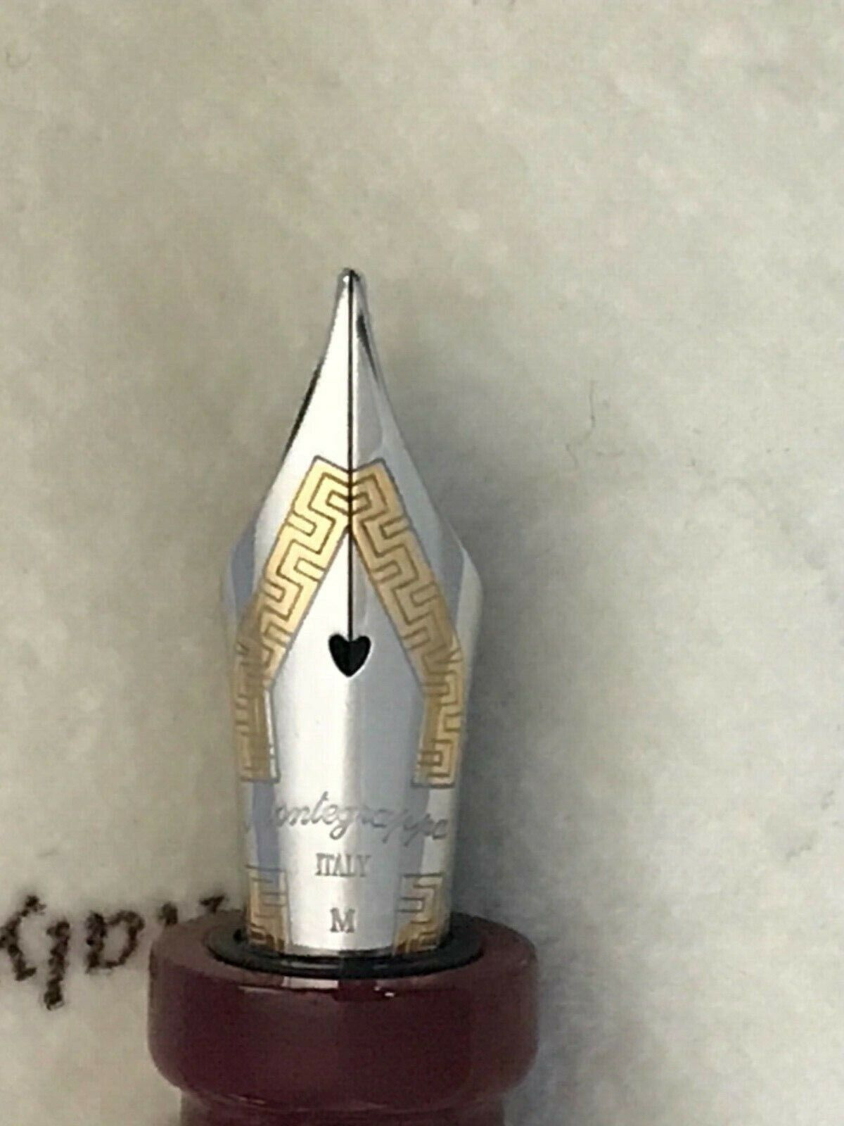 Montegrappa Marostica The Game of Chess LE Rollerball Pen (#191), Sterling  Silver with burgundy lacquer (Mint, in Circular Wooden Box) - Peyton Street  Pens