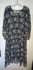 Natalie Martin Marin Dress with Sash in Vintage Flowers Size  S.  d508