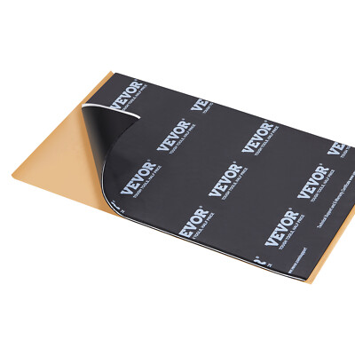 VEVOR 197mil 25sqft Car Sound Deadener Mat Noise Mass Barrier 24pcs 9.8'' x 15.4''