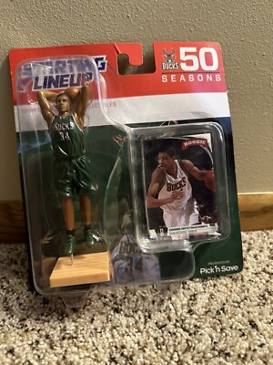 ULTRA RARE Hard to Find 2018 Giannis Antetokounmpo Rookie Starting Lineup Bucks