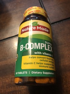 Nature Made Super B Complex With Vitamin C 60 Tablets 31604027346