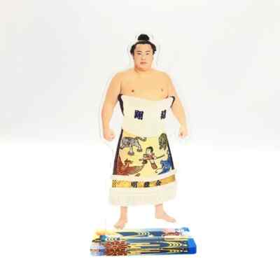 Sumo Wrestler Rikishi TOBIZARU Kesho-mawasi Acryl Ständer H3,9 x B2 Zoll 2025...