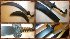 REPLICA SPADA AL ORIGINALE  BLACK SHAMSHIR OF BASTAN PRINCE OF PERSIA