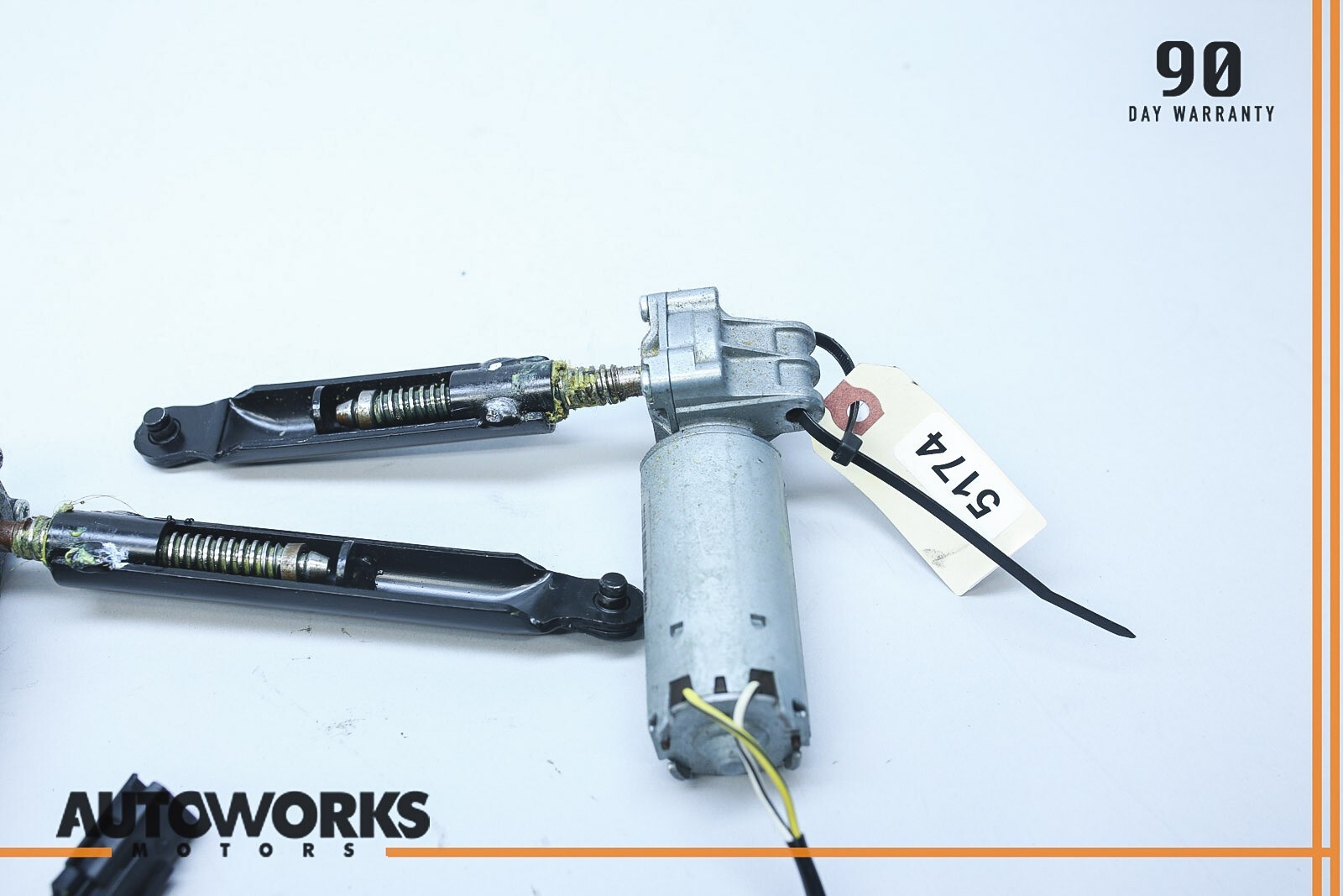 04-08 Maserati Quattroporte M139 Front Right Seat Adjustment Motor Set of 2 OEM